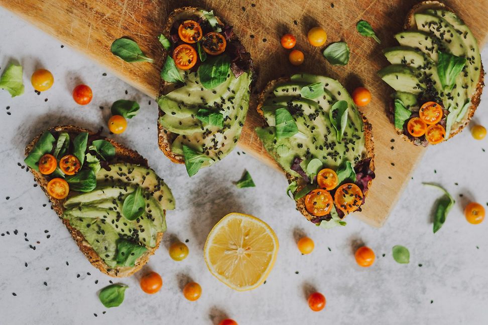 Photo of avocado toasts